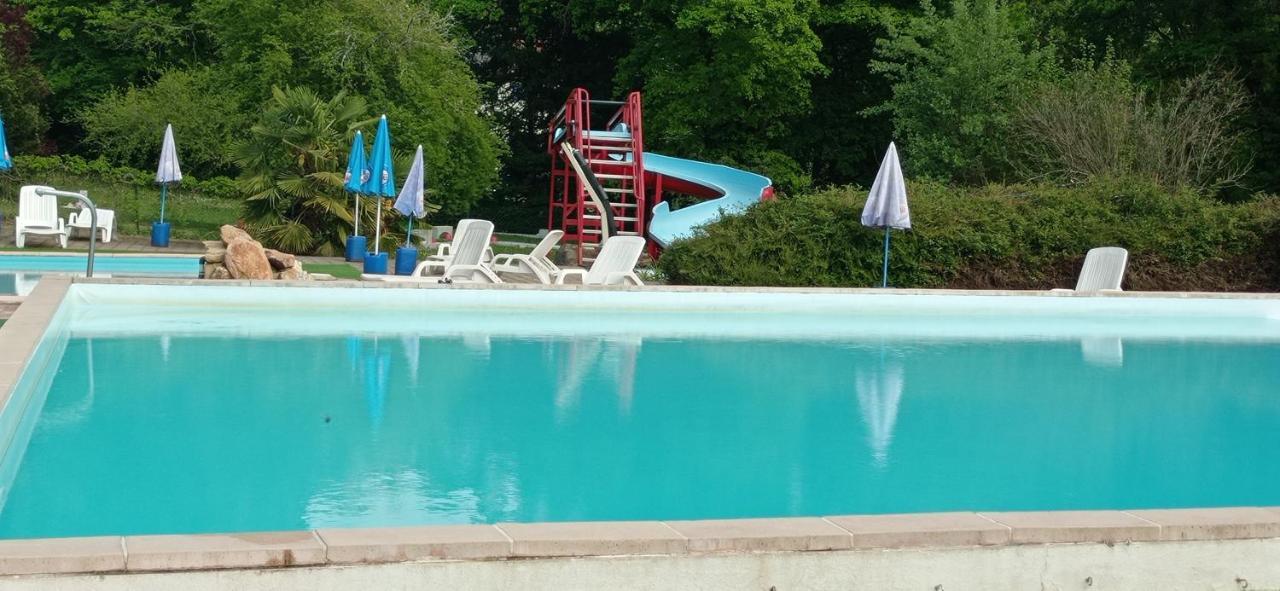Camping Des Bains Saint-Honoré Exterior foto