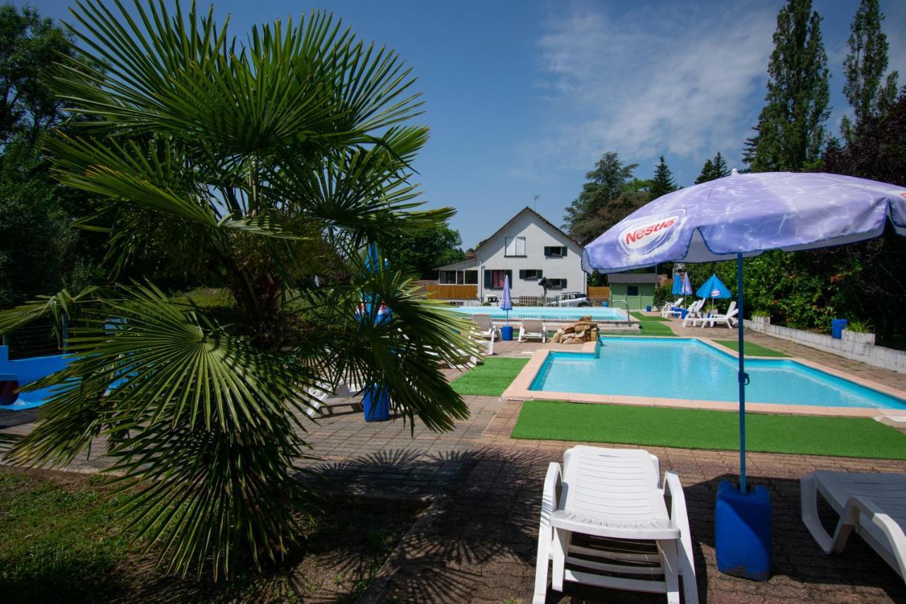 Camping Des Bains Saint-Honoré Exterior foto