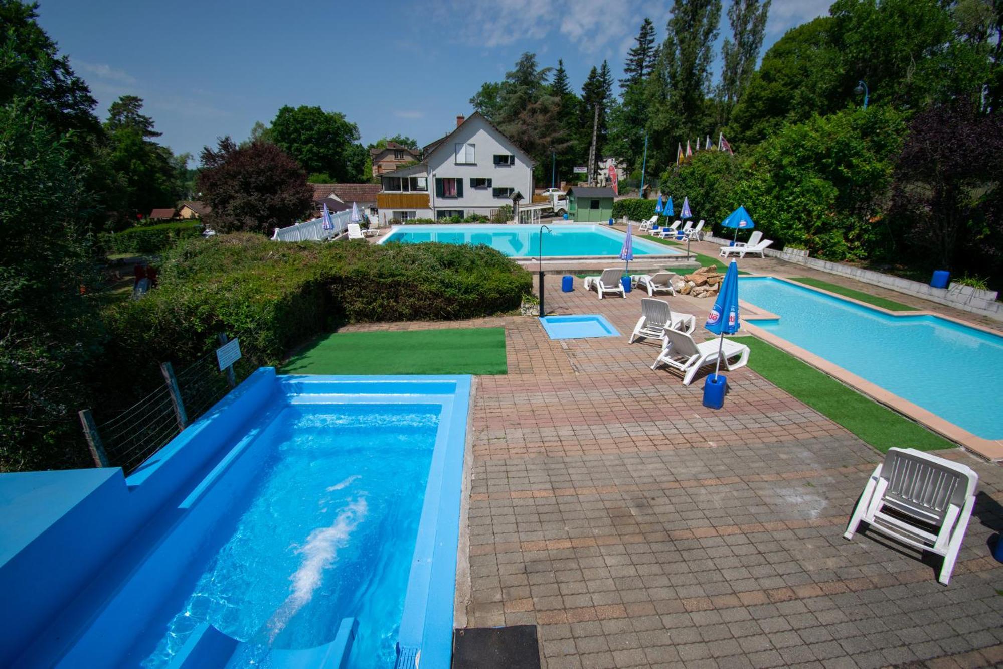 Camping Des Bains Saint-Honoré Exterior foto